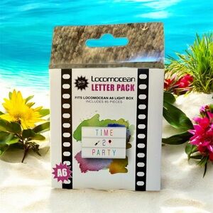 🎈Locomocean A6 Letter Pack: Time 2 Party, 85 pieces🎈 NEW